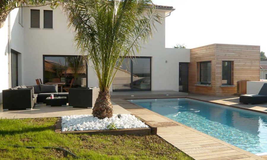 Villa contemporaine BBC à Rouffiac Tolosan Toulouse (31)